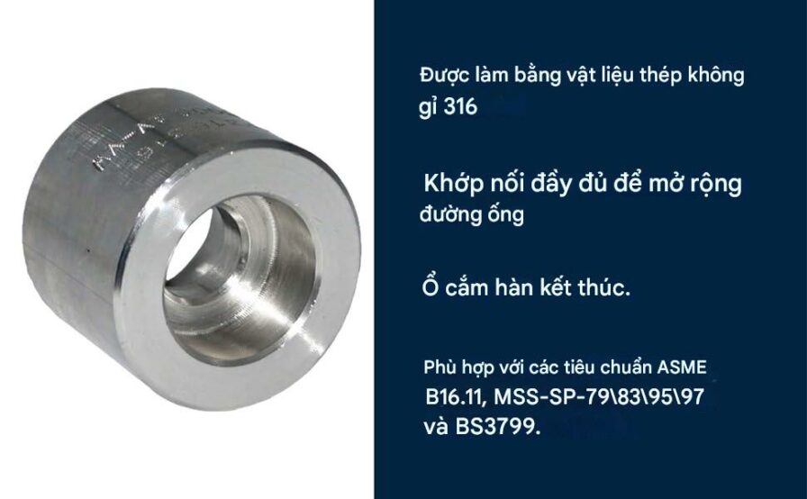 Khớp nối hàn A182 f304