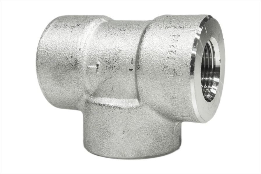 Tê ren-áp lực inox 304