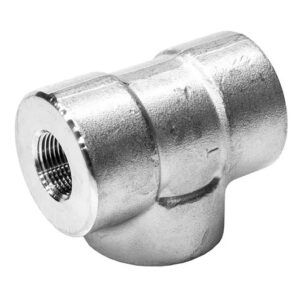 Tê inox ren npt