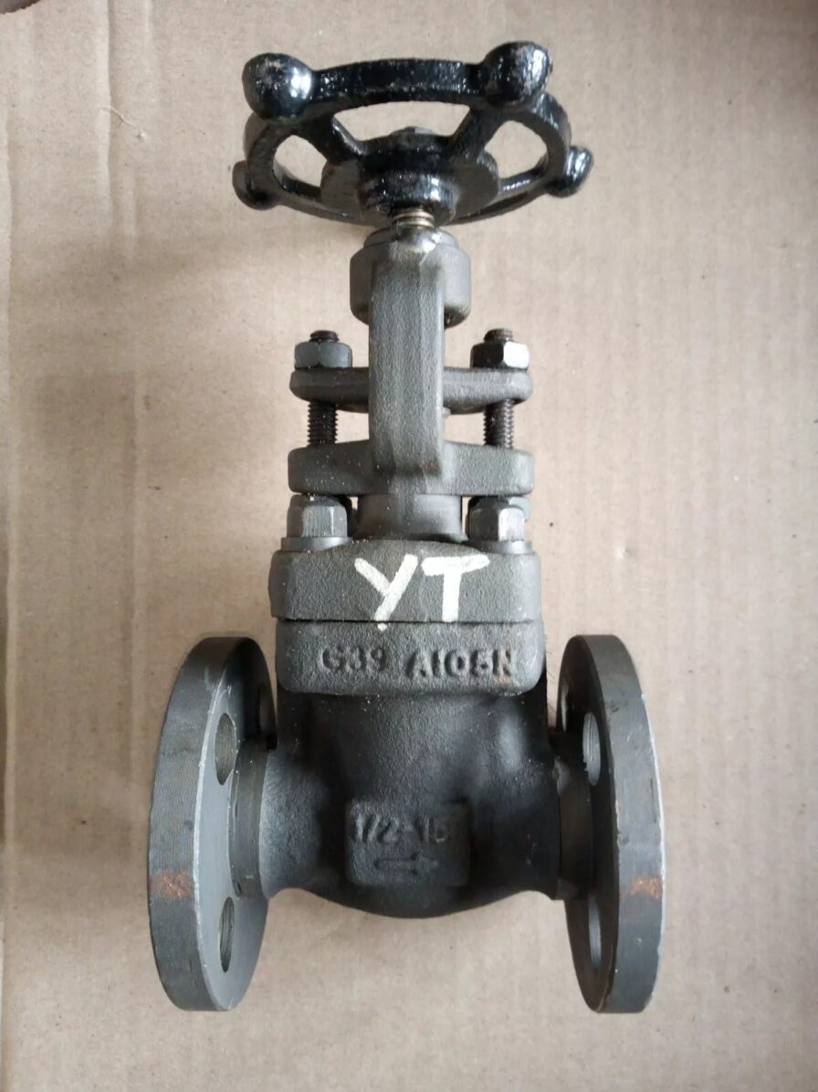 Van cầu mặt bích thép cacbon