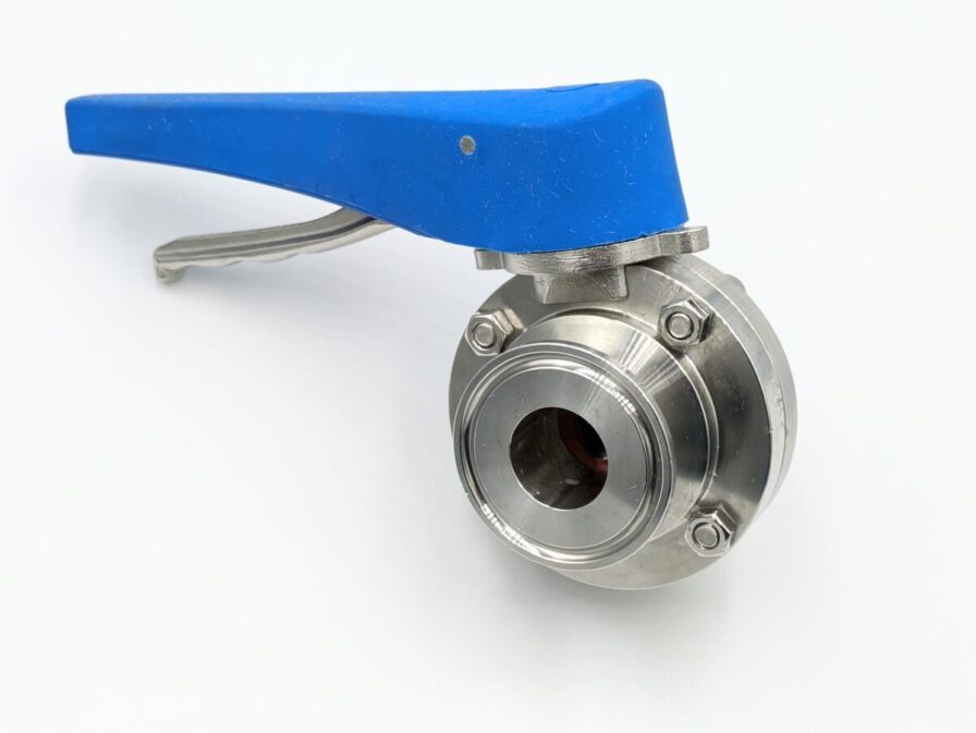 Van bướm vệ sinh tri clamp 1''