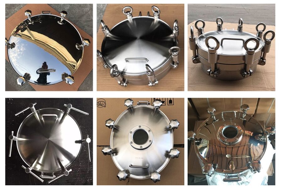 Nắp bồn tank Inox