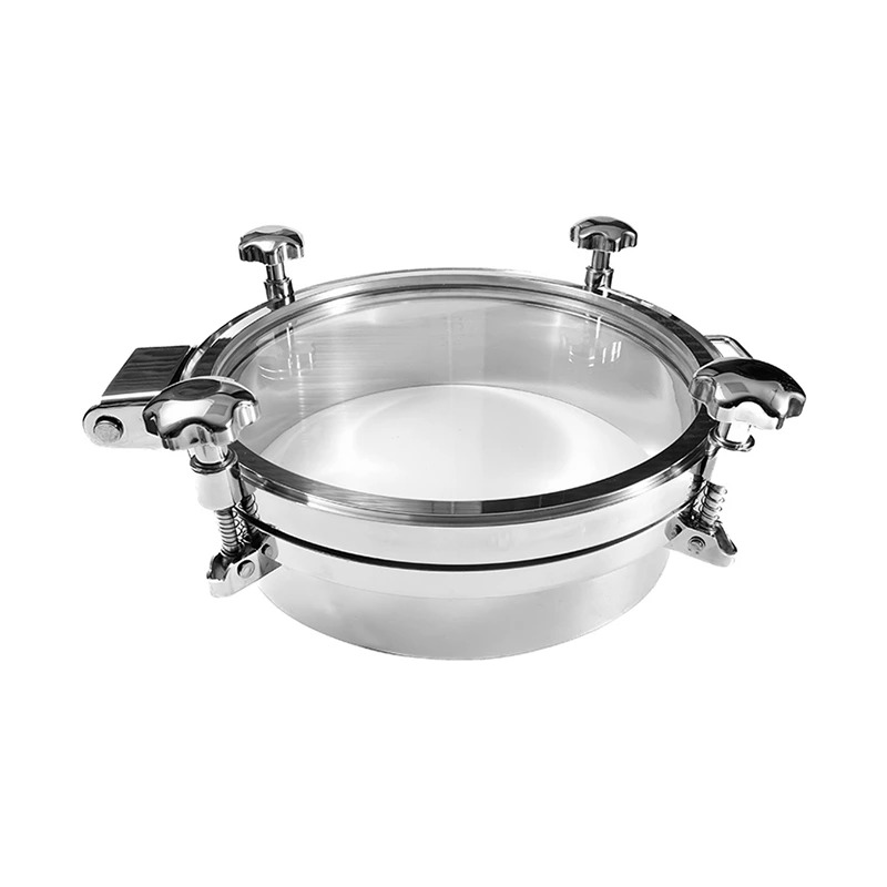 Cửa bồn có kính quan sát toàn cảnh ss304