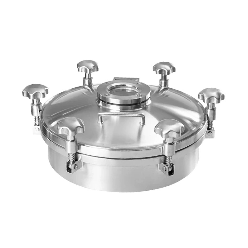 Cửa tank có kính quan sát ss304/316