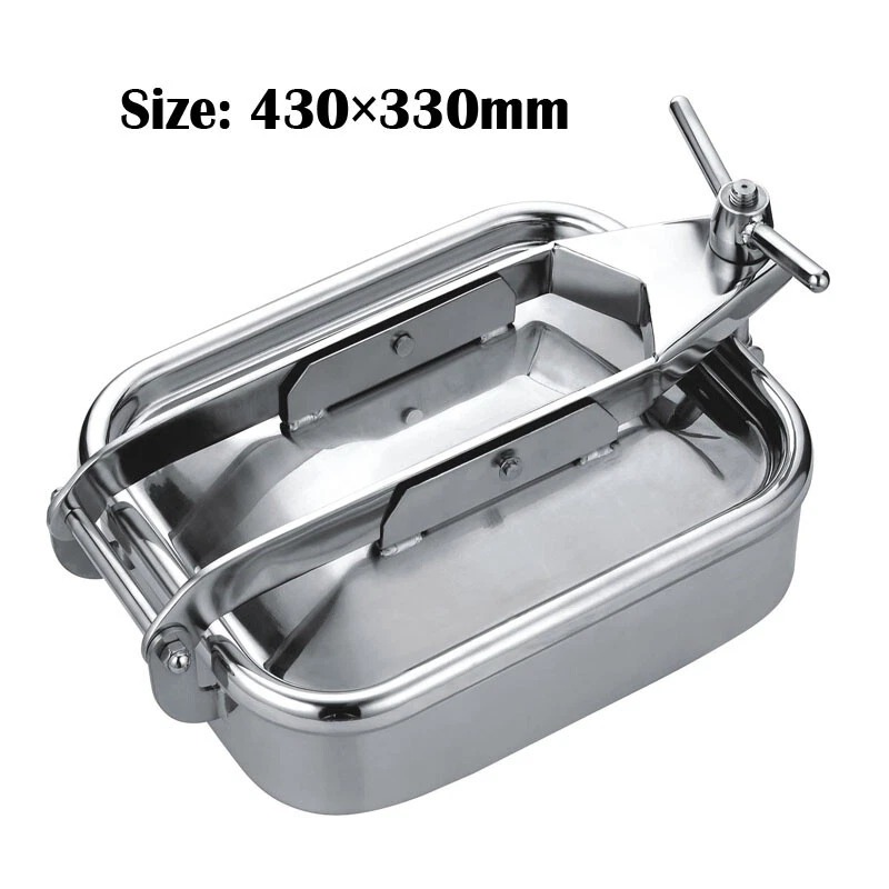Nắp bồn tank hình chữ nhật ss304/316
