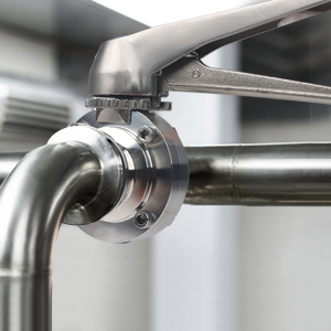 Van bướm tay inox