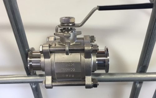 Van bi vệ sinh phù hợp với thép không gỉ Clover Tri-Clamp