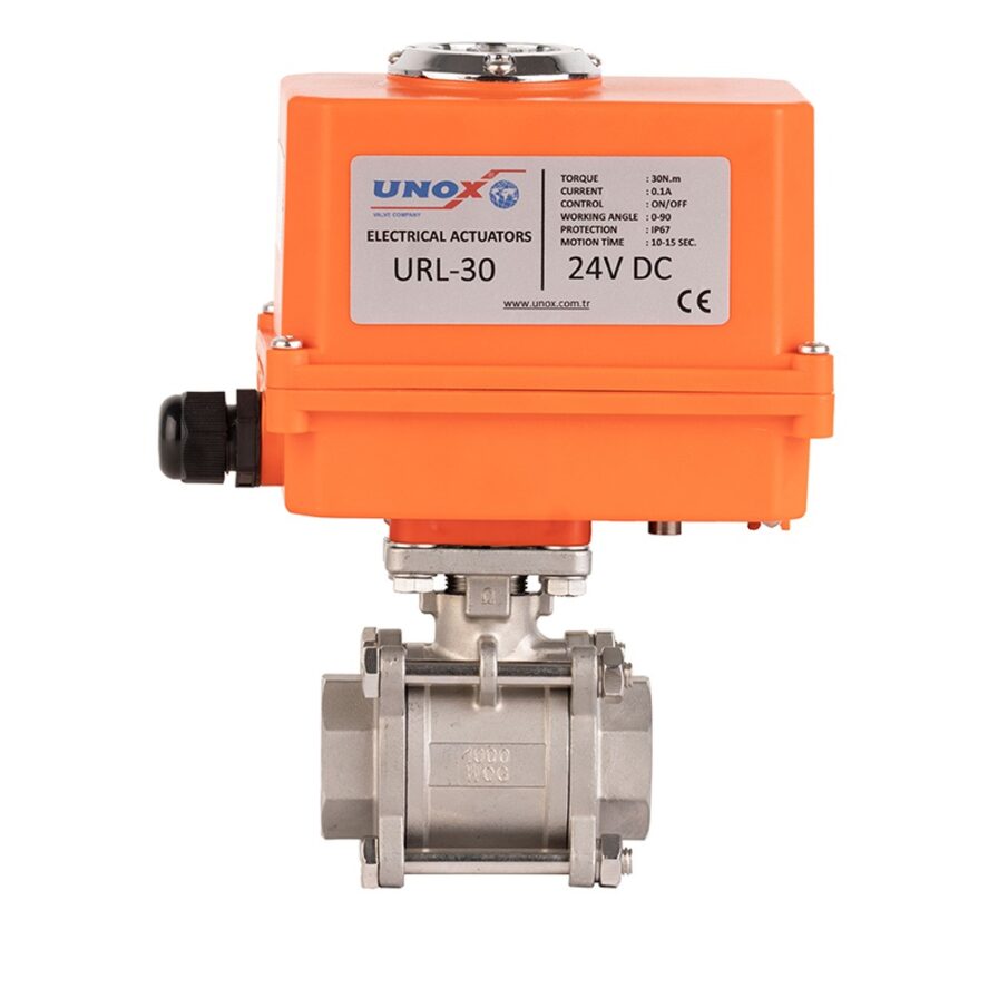 Van bi điện từ 3 mảnh