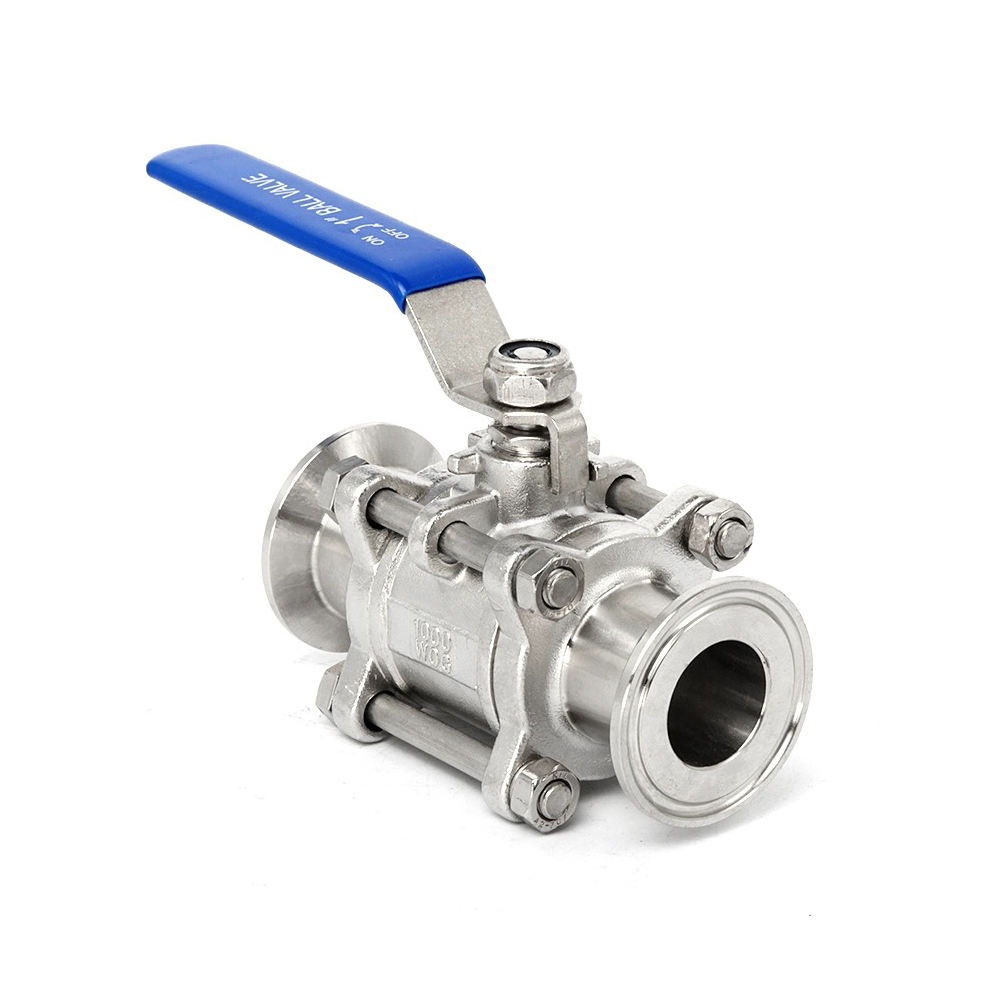 Van bi tri clamp ss304