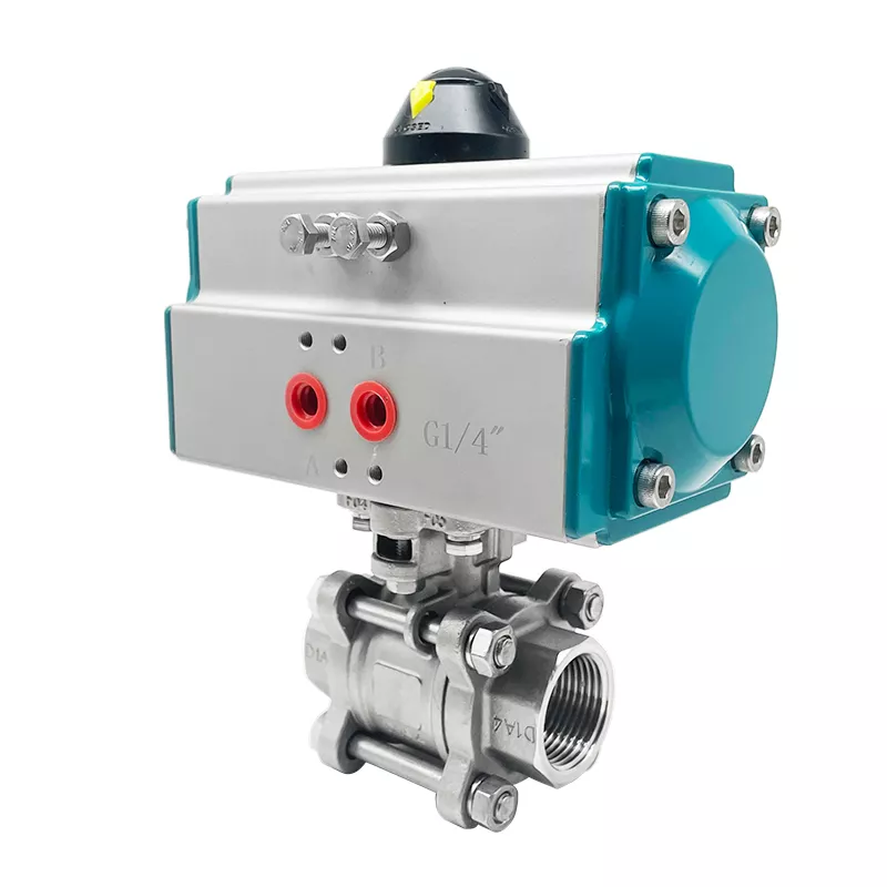 Van bi ren khí nén 3 mảnh