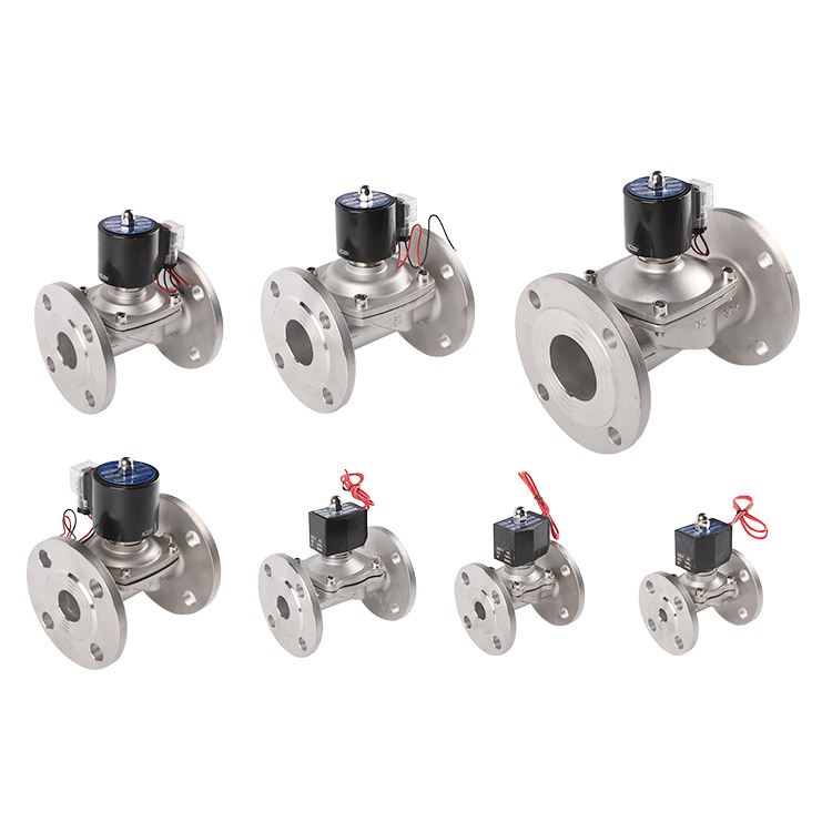 Van điện từ mặt bích ss304