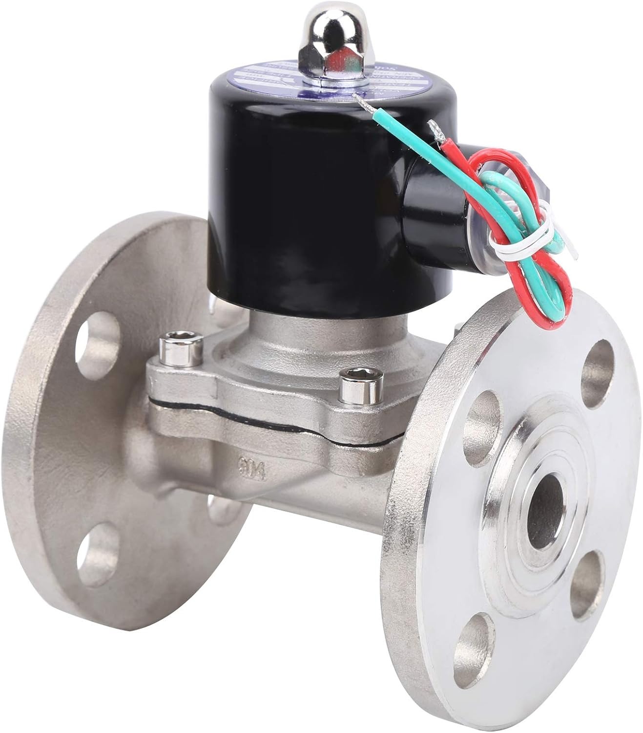 Van điện từ mặt bích SS304